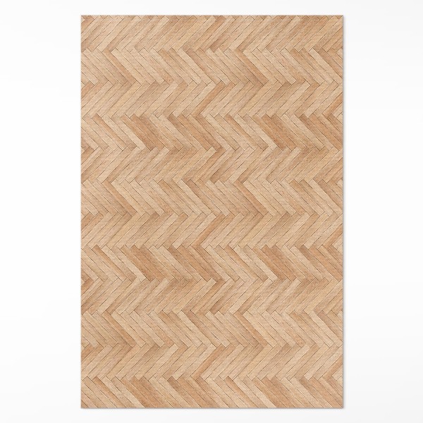 Covor de vinil acasă Frumos parchet din lemn herringbone