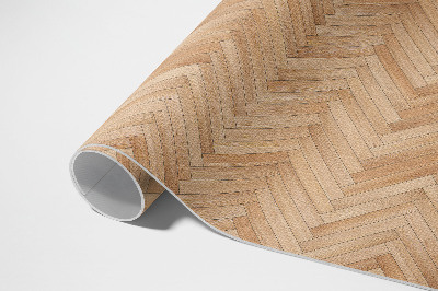 Covor de vinil acasă Frumos parchet din lemn herringbone