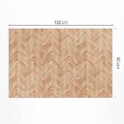 Covor de vinil acasă Frumos parchet din lemn herringbone