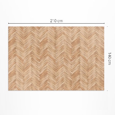 Covor de vinil acasă Frumos parchet din lemn herringbone