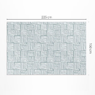 Covor de vinil Boho Knit model minimalist