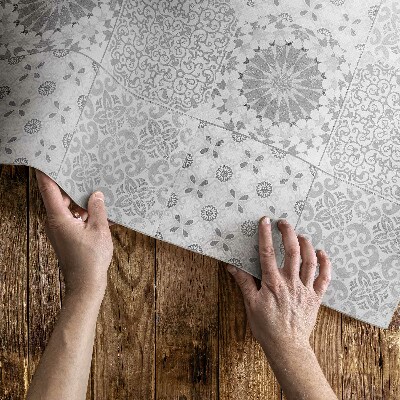 Covor de vinil acasă Ornamental țiglă moda mozaic