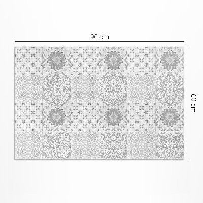 Covor de vinil acasă Ornamental țiglă moda mozaic
