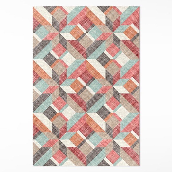 Covor de vinil Model geometric sfâșiat