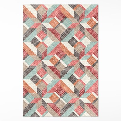 Covor de vinil Model geometric sfâșiat