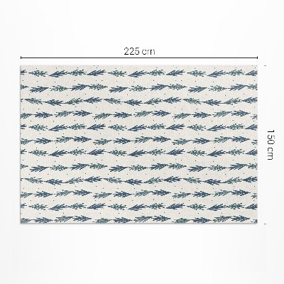 Covor de vinil acasă Petale mici model decorativ boho