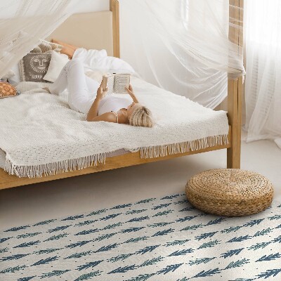 Covor de vinil acasă Petale mici model decorativ boho