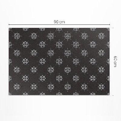 Covor de vinil Flori liniare model regulat