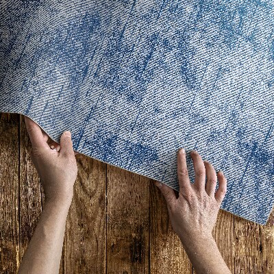 Covor de vinil Imitație țesătură denim fundal