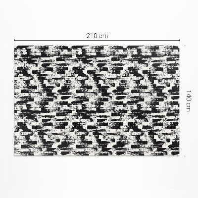 Covor interior din vinil Abstracție monocromatică a petelor de culoare