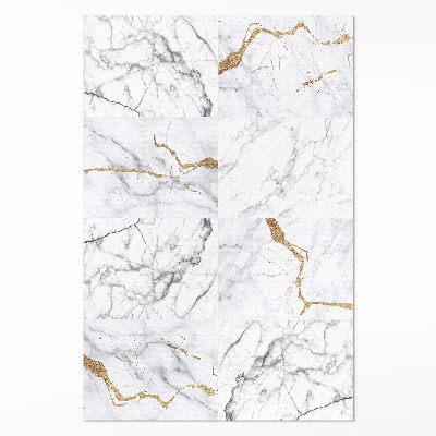 Covor de vinil Marmură elegantă dale de piatră cu stil