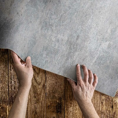 Covor de vinil acasă Perete cu textură de piatră din beton