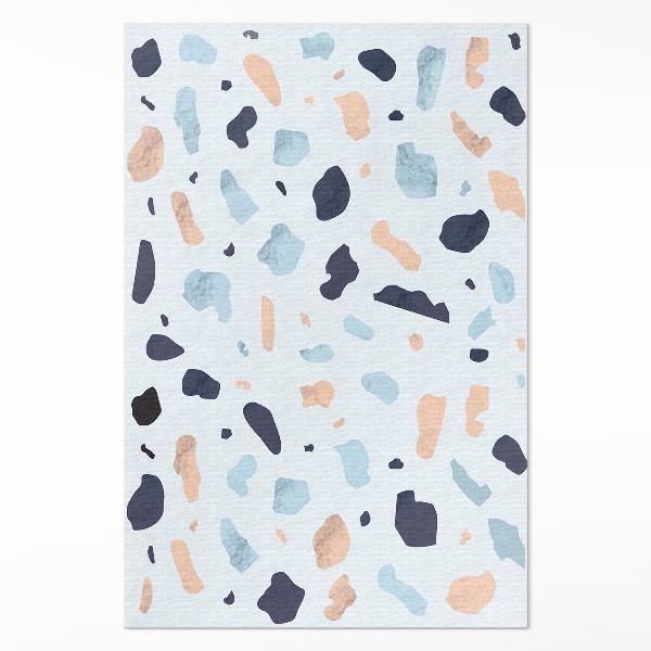 Covor de vinil Gres decorativ în culori pastelate