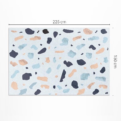 Covor de vinil Gres decorativ în culori pastelate