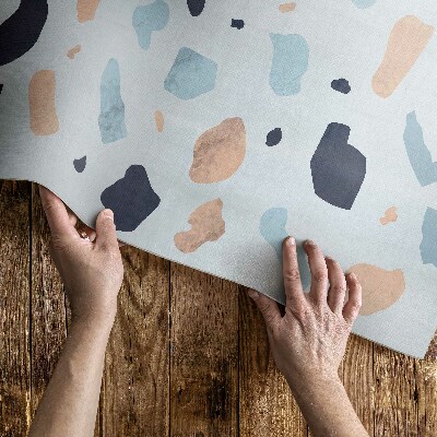 Covor de vinil Gres decorativ în culori pastelate