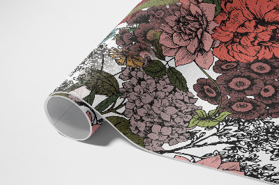 Covor interior din vinil Ornament vegetal bogat în stil persan