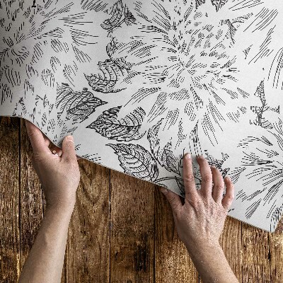 Covor interior din vinil Mozaic elegant din țiglă marocană