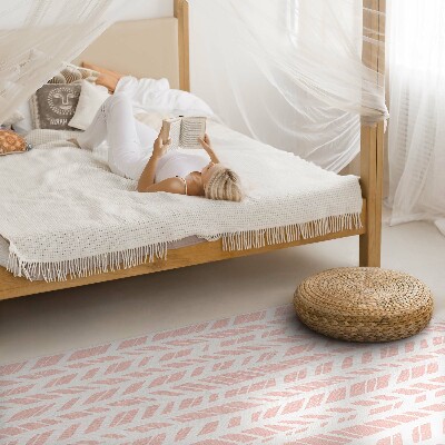 Covor interior din vinil Model indian boho amprente decorative