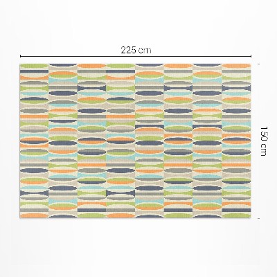 Covor interior din vinil Boho frunze monstery fundal textil