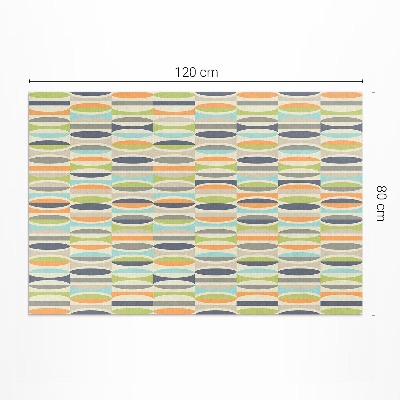 Covor interior din vinil Boho frunze monstery fundal textil