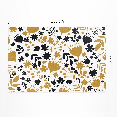 Covor de vinil acasă Model patchwork colorat în stil persan