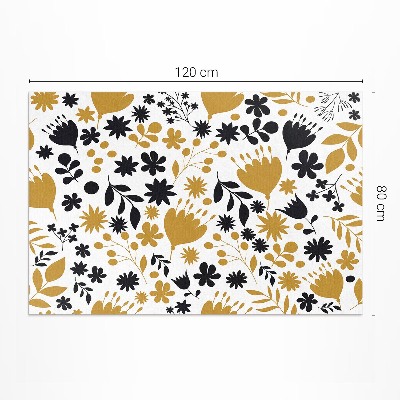 Covor de vinil acasă Model patchwork colorat în stil persan