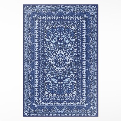 Covor de vinil Geometrie elegantă pe plăci vintage