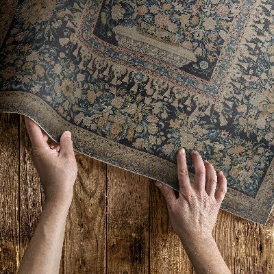 Covor de vinil acasă Compoziții geometrice în stil aztec