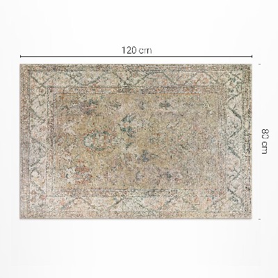 Covor interior din vinil Inspirație retro în stil aztec