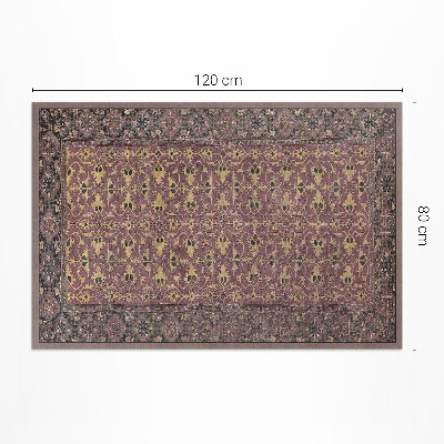 Covor interior din vinil Estetică aztecă în modele retro
