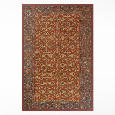 Covor de vinil acasă O armonie a formelor geometrice aztece