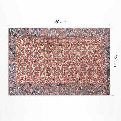 Covor interior din vinil Precizia geometrică a artei aztece