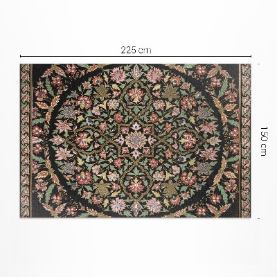 Covor de vinil acasă Aranjamente simetrice în stil aztec