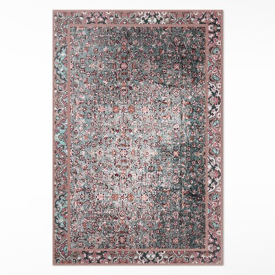 Covor interior din vinil Accente florale delicate