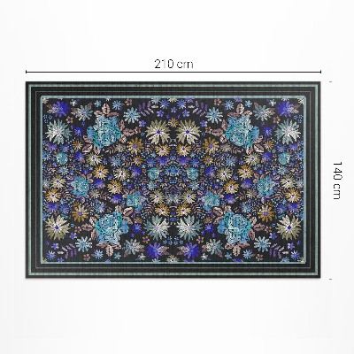 Covor de vinil Mozaic din plăci ceramice de epocă