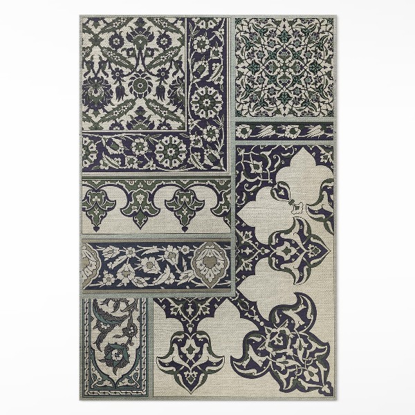Covor interior din vinil Patchwork de Alberta Racinet