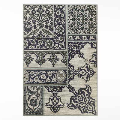 Covor interior din vinil Patchwork de Alberta Racinet