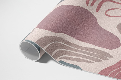 Covor de vinil Abstracție boho patch-uri forme pastelate