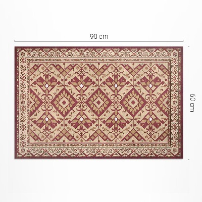 Covor interior din vinil Motiv decorativ în stil vintage vechi