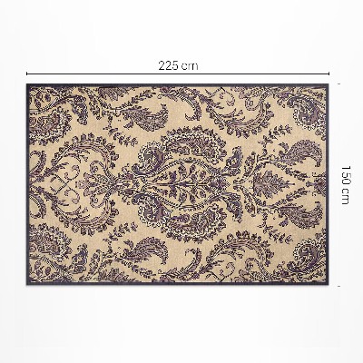 Covor de vinil acasă Vechi ornament decorativ de epocă