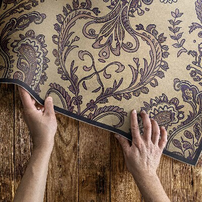Covor de vinil acasă Vechi ornament decorativ de epocă
