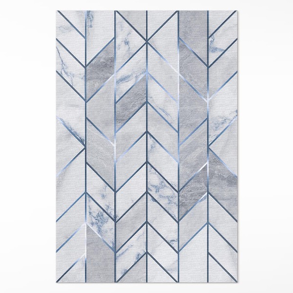 Covor interior din vinil Linii geometrice lumină marmură glamour