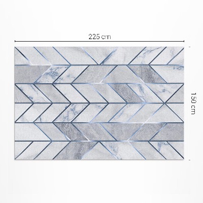 Covor interior din vinil Linii geometrice lumină marmură glamour