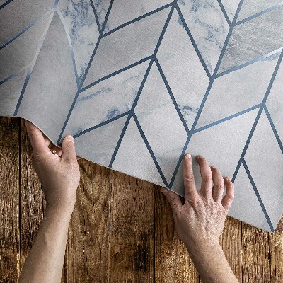 Covor interior din vinil Linii geometrice lumină marmură glamour