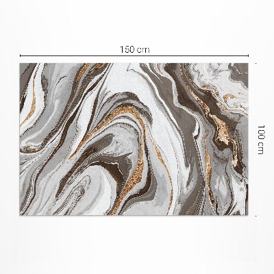Covor de vinil Abstracție decorativă de marmură glamour