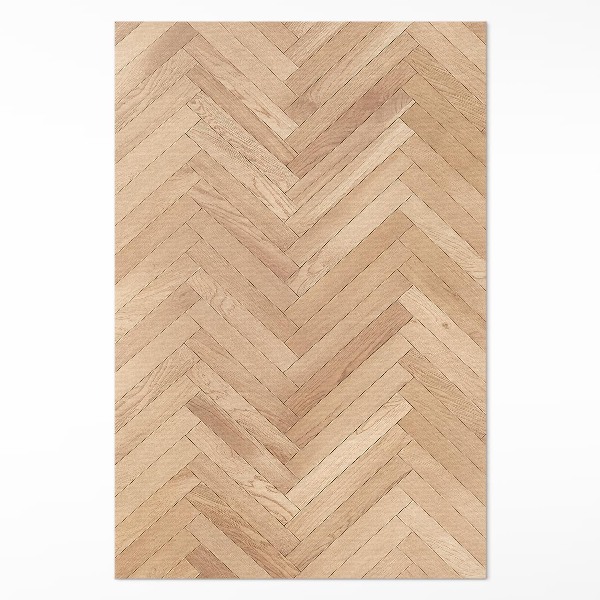 Covor interior din vinil Parchet elegant din lemn ușor cu spini