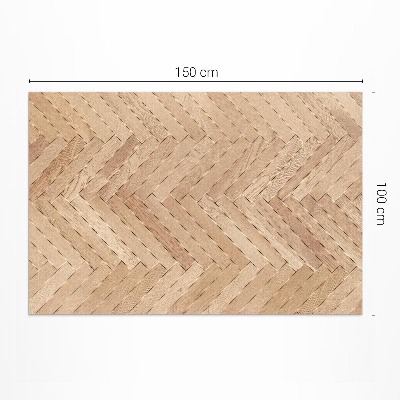 Covor interior din vinil Parchet elegant din lemn ușor cu spini