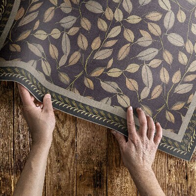Covor interior din vinil Frunze de toamnă vegetație vintage