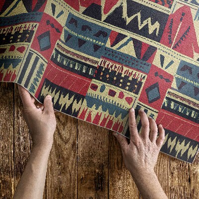 Covor interior din vinil Vzor indiánsky abstraktná boho kompozícia