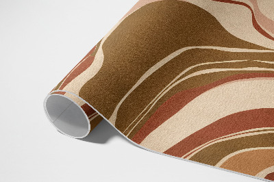 Covor interior din vinil Abstraktné škvrny v odtieňoch boho